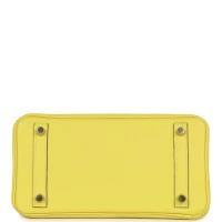 Hermes Special Order (HSS) Birkin 25 Lime Verso Clemence Rose Gold Hardware Hermes Special Order (HSS) Birkin 25 Lime Verso Clemence Rose Gold Hardware