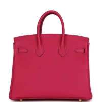 Hermes Special Order (HSS) Birkin 25 Rose Mexico Verso Togo Gold Hardware Hermes Special Order (HSS) Birkin 25 Rose Mexico Verso Togo Gold Hardware