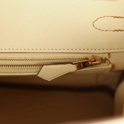 Hermes Special Order (HSS) Birkin 25 Vanille Matte Alligator Brushed Gold Hardware Hermes Special Order (HSS) Birkin 25 Vanille Matte Alligator Brushed Gold Hardware