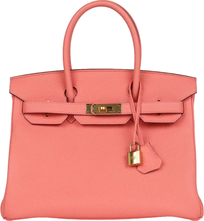Hermes Special Order (HSS) Birkin 30 Rose Candy Togo Gold Hardware Hermes Special Order (HSS) Birkin 30 Rose Candy Togo Gold Hardware