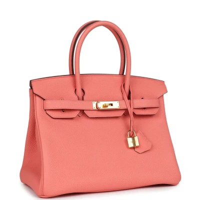 Hermes Special Order (HSS) Birkin 30 Rose Candy Togo Gold Hardware Hermes Special Order (HSS) Birkin 30 Rose Candy Togo Gold Hardware