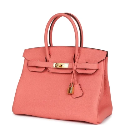 Hermes Special Order (HSS) Birkin 30 Rose Candy Togo Gold Hardware Hermes Special Order (HSS) Birkin 30 Rose Candy Togo Gold Hardware
