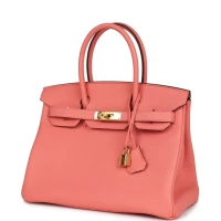 Hermes Special Order (HSS) Birkin 30 Rose Candy Togo Gold Hardware Hermes Special Order (HSS) Birkin 30 Rose Candy Togo Gold Hardware