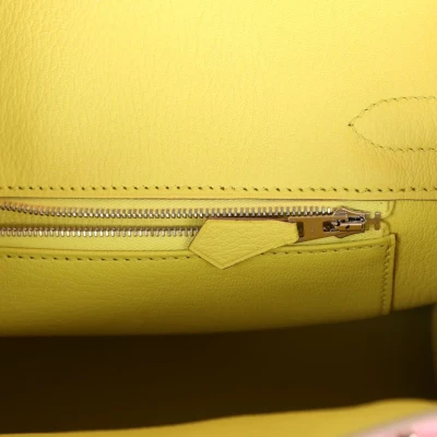Hermes Special Order (HSS) Birkin 30 Rose Confetti and Lime Chevre Mysore Palladium Hardware Hermes Special Order (HSS) Birkin 30 Rose Confetti and Lime Chevre Mysore Palladium Hardware