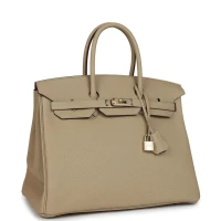 Hermes Special Order (HSS) Birkin 35 Trench Verso Togo Permabrass Hardware