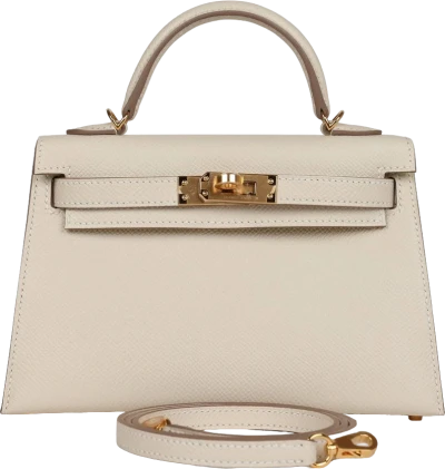 Hermes Special Order (HSS) Kelly Sellier 20 Craie Verso Epsom Gold Hardware Hermes Special Order (HSS) Kelly Sellier 20 Craie Verso Epsom Gold Hardware