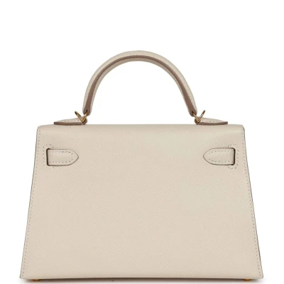 Hermes Special Order (HSS) Kelly Sellier 20 Craie Verso Epsom Gold Hardware Hermes Special Order (HSS) Kelly Sellier 20 Craie Verso Epsom Gold Hardware