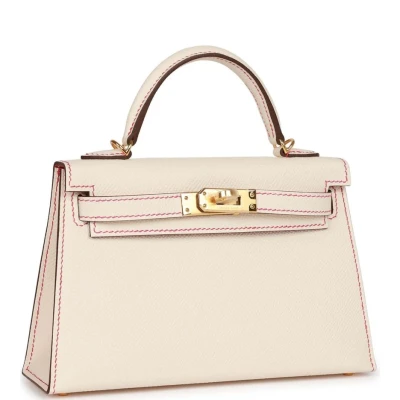 Hermes Special Order (HSS) Kelly Sellier 20 Nata Verso Epsom Gold Hardware Hermes Special Order (HSS) Kelly Sellier 20 Nata Verso Epsom Gold Hardware