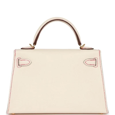Hermes Special Order (HSS) Kelly Sellier 20 Nata Verso Epsom Gold Hardware Hermes Special Order (HSS) Kelly Sellier 20 Nata Verso Epsom Gold Hardware