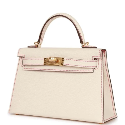 Hermes Special Order (HSS) Kelly Sellier 20 Nata Verso Epsom Gold Hardware Hermes Special Order (HSS) Kelly Sellier 20 Nata Verso Epsom Gold Hardware