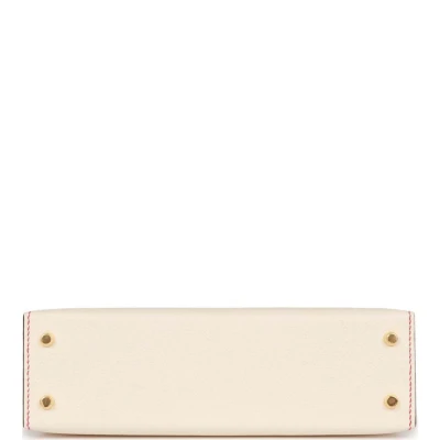 Hermes Special Order (HSS) Kelly Sellier 20 Nata Verso Epsom Gold Hardware Hermes Special Order (HSS) Kelly Sellier 20 Nata Verso Epsom Gold Hardware