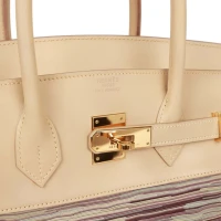 Vintage Hermes Birkin 35 Vibrato Parchemin Box Gold Hardware Vintage Hermes Birkin 35 Vibrato Parchemin Box Gold Hardware