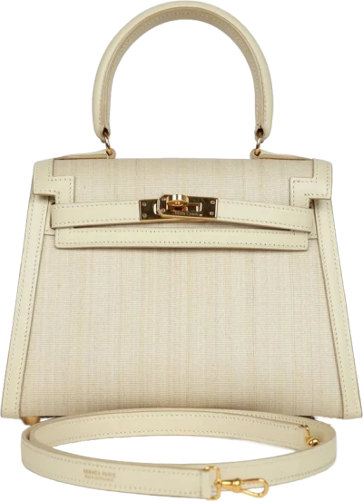 Vintage Hermes Kelly Sellier 20 Parchemin Crinoline and Box Gold Hardware Vintage Hermes Kelly Sellier 20 Parchemin Crinoline and Box Gold Hardware