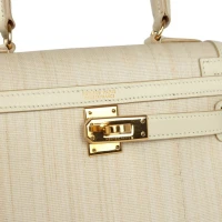 Vintage Hermes Kelly Sellier 20 Parchemin Crinoline and Box Gold Hardware Vintage Hermes Kelly Sellier 20 Parchemin Crinoline and Box Gold Hardware
