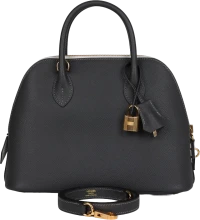 Hermes 1923 Bolide 25 Graphite and Gris Pale Epsom Gold Hardware Hermes 1923 Bolide 25 Graphite and Gris Pale Epsom Gold Hardware