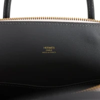 Hermes 1923 Bolide 25 Graphite and Gris Pale Epsom Gold Hardware Hermes 1923 Bolide 25 Graphite and Gris Pale Epsom Gold Hardware