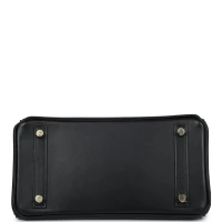 Hermes Birkin 25 Black Box Gold Hardware Hermes Birkin 25 Black Box Gold Hardware