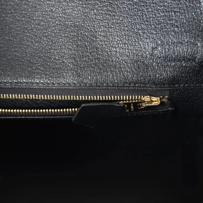Hermes Birkin 25 Black Box Gold Hardware Hermes Birkin 25 Black Box Gold Hardware