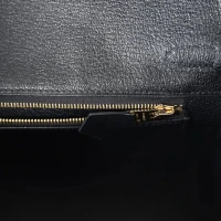 Hermes Birkin 25 Black Box Gold Hardware Hermes Birkin 25 Black Box Gold Hardware