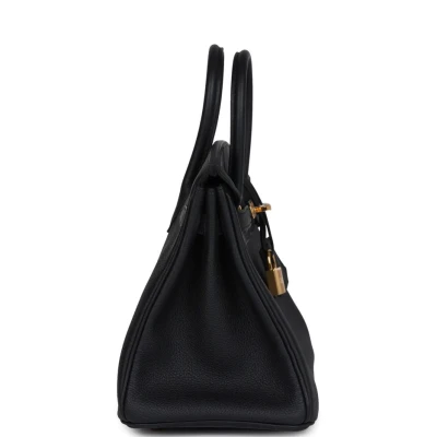 Hermes Birkin 25 Black Togo Gold Hardware Hermes Birkin 25 Black Togo Gold Hardware