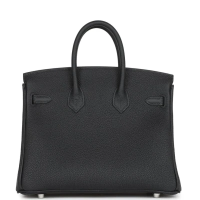 Hermes Birkin 25 Black Togo Palladium Hardware Hermes Birkin 25 Black Togo Palladium Hardware