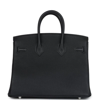 Hermes Birkin 25 Black Togo Palladium Hardware Hermes Birkin 25 Black Togo Palladium Hardware
