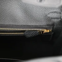 Hermes Birkin 25 Black Togo Rose Gold Hardware Hermes Birkin 25 Black Togo Rose Gold Hardware