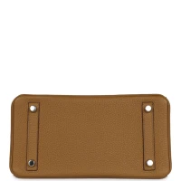 Hermes Birkin 25 Bronze D'or Verso Togo Palladium Hardware Hermes Birkin 25 Bronze D'or Verso Togo Palladium Hardware