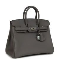 Hermes Birkin 25 Etain Togo Palladium Hardware Hermes Birkin 25 Etain Togo Palladium Hardware