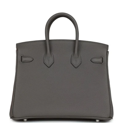 Hermes Birkin 25 Etain Togo Palladium Hardware Hermes Birkin 25 Etain Togo Palladium Hardware