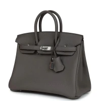 Hermes Birkin 25 Etain Togo Palladium Hardware Hermes Birkin 25 Etain Togo Palladium Hardware