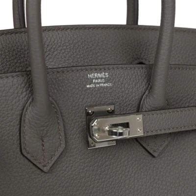 Hermes Birkin 25 Etain Togo Palladium Hardware Hermes Birkin 25 Etain Togo Palladium Hardware
