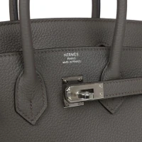 Hermes Birkin 25 Etain Togo Palladium Hardware Hermes Birkin 25 Etain Togo Palladium Hardware