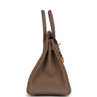 Hermes Birkin 25 Etoupe Togo Gold Hardware Hermes Birkin 25 Etoupe Togo Gold Hardware