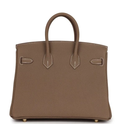 Hermes Birkin 25 Etoupe Togo Gold Hardware Hermes Birkin 25 Etoupe Togo Gold Hardware