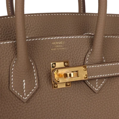 Hermes Birkin 25 Etoupe Togo Gold Hardware Hermes Birkin 25 Etoupe Togo Gold Hardware