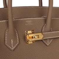 Hermes Birkin 25 Etoupe Togo Gold Hardware Hermes Birkin 25 Etoupe Togo Gold Hardware