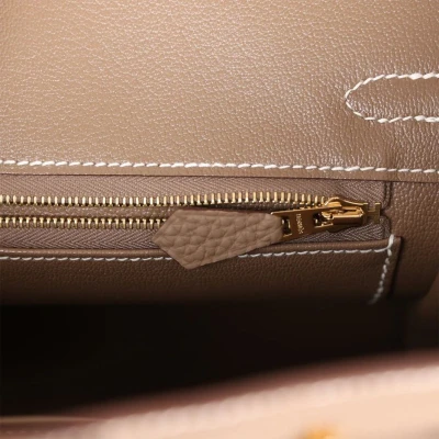 Hermes Birkin 25 Etoupe Togo Gold Hardware Hermes Birkin 25 Etoupe Togo Gold Hardware
