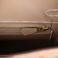 Hermes Birkin 25 Etoupe Togo Gold Hardware Hermes Birkin 25 Etoupe Togo Gold Hardware