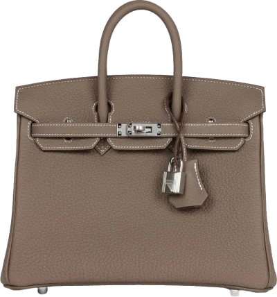 Hermes Birkin 25 Etoupe Togo Palladium Hardware Hermes Birkin 25 Etoupe Togo Palladium Hardware