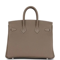 Hermes Birkin 25 Etoupe Togo Palladium Hardware Hermes Birkin 25 Etoupe Togo Palladium Hardware