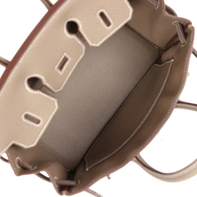 Hermes Birkin 25 Etoupe Togo Palladium Hardware Hermes Birkin 25 Etoupe Togo Palladium Hardware