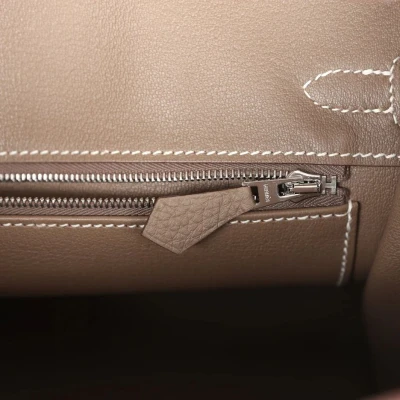 Hermes Birkin 25 Etoupe Togo Palladium Hardware Hermes Birkin 25 Etoupe Togo Palladium Hardware
