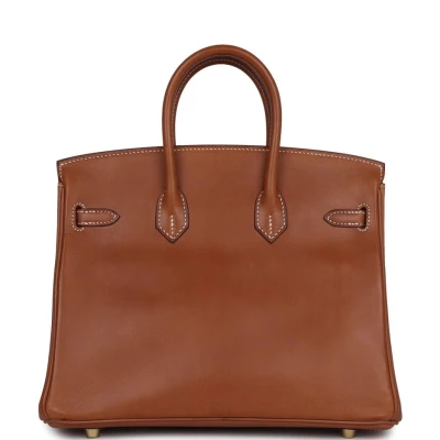 Hermes Birkin 25 Fauve Barenia Gold Hardware Hermes Birkin 25 Fauve Barenia Gold Hardware