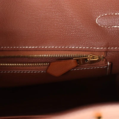 Hermes Birkin 25 Fauve Barenia Gold Hardware Hermes Birkin 25 Fauve Barenia Gold Hardware