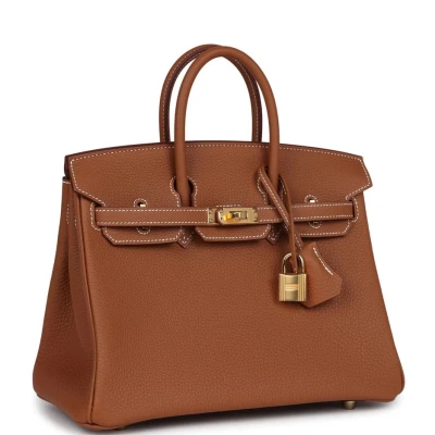 Hermes Birkin 25 Gold Togo Gold Hardware Hermes Birkin 25 Gold Togo Gold Hardware