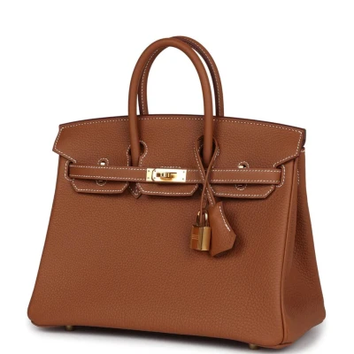 Hermes Birkin 25 Gold Togo Gold Hardware Hermes Birkin 25 Gold Togo Gold Hardware