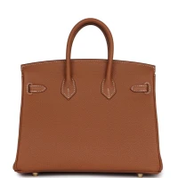 Hermes Birkin 25 Gold Togo Gold Hardware Hermes Birkin 25 Gold Togo Gold Hardware