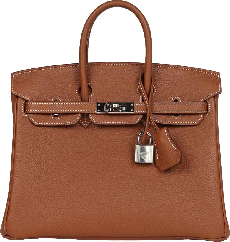 Hermes Birkin 25 Gold Togo Palladium Hardware