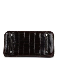 Hermes Birkin 25 Havane Shiny Niloticus Crocodile Palladium Hardware
